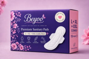 BeYoo Combo Pack L + XL + XXL - 15 Pads