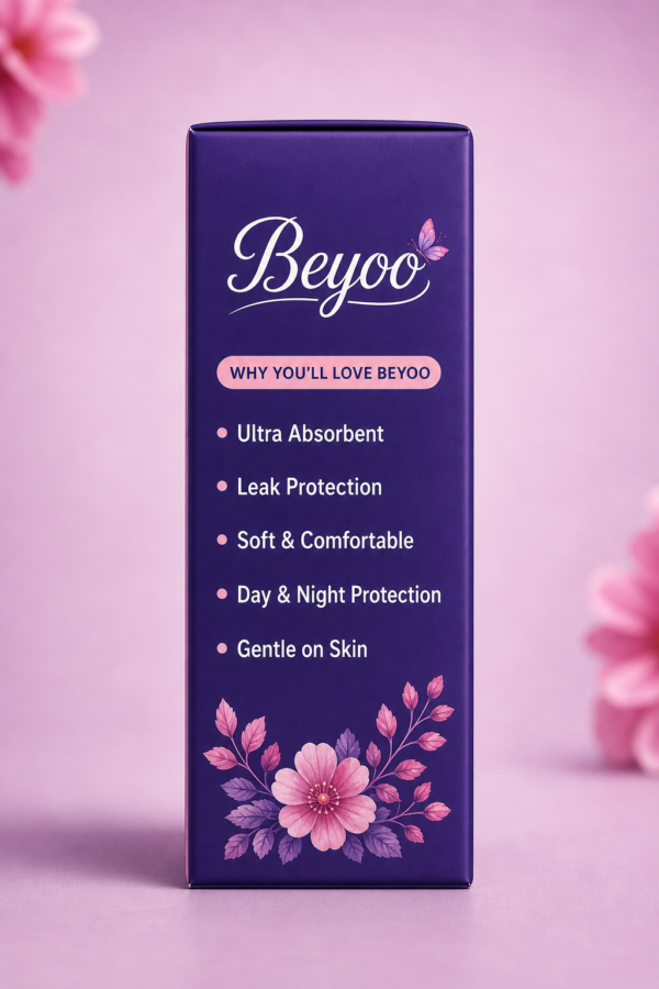 BeYoo Premium Sanitary Pads L - 5 Pads Pack